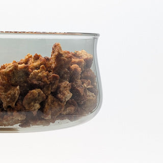 Close Up Tinted Glass Treat Jar Lunoji