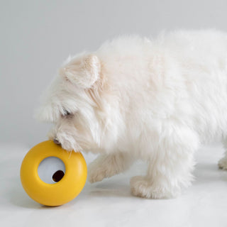 Meringue Rolling Pebble Slow Feeder Toy