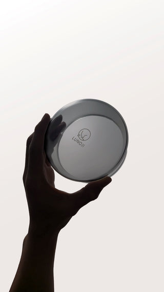 Tinted Glass Treat Jar Lunoji