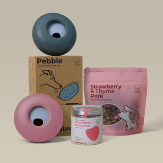 Pebble Premium Bundle (2 Pebbles + 1 Training Bites + 1 Blend)