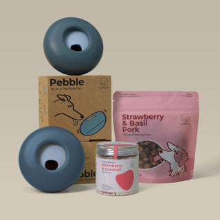 Pebble Premium Bundle (2 Pebbles + 1 Training Bites + 1 Blend)