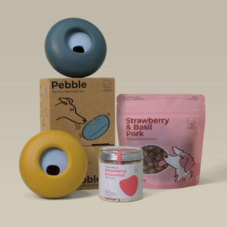 Pebble Premium Bundle (2 Pebbles + 1 Training Bites + 1 Blend)