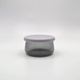 Lilac Tinted Glass Treat Jar Lunoji